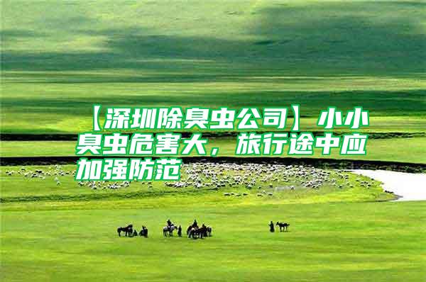 【深圳除臭蟲(chóng)公司】小小臭蟲(chóng)危害大,旅行途中應(yīng)加強(qiáng)防范