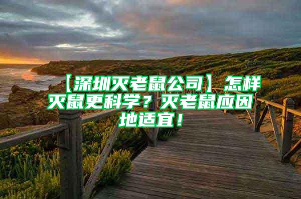 【深圳滅老鼠公司】怎樣滅鼠更科學？滅老鼠應因地適宜！