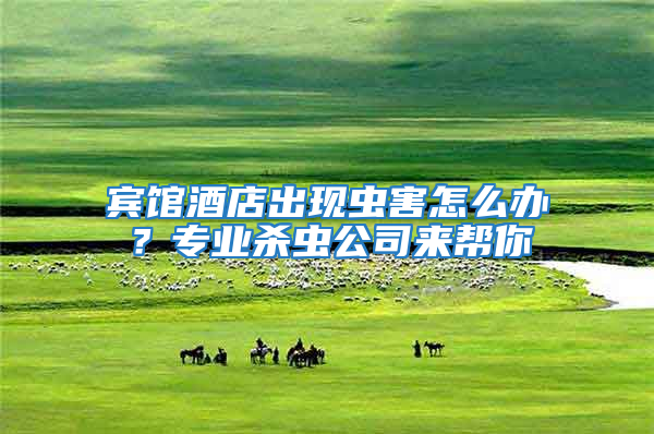 賓館酒店出現(xiàn)蟲害怎么辦?專業(yè)殺蟲公司來幫你